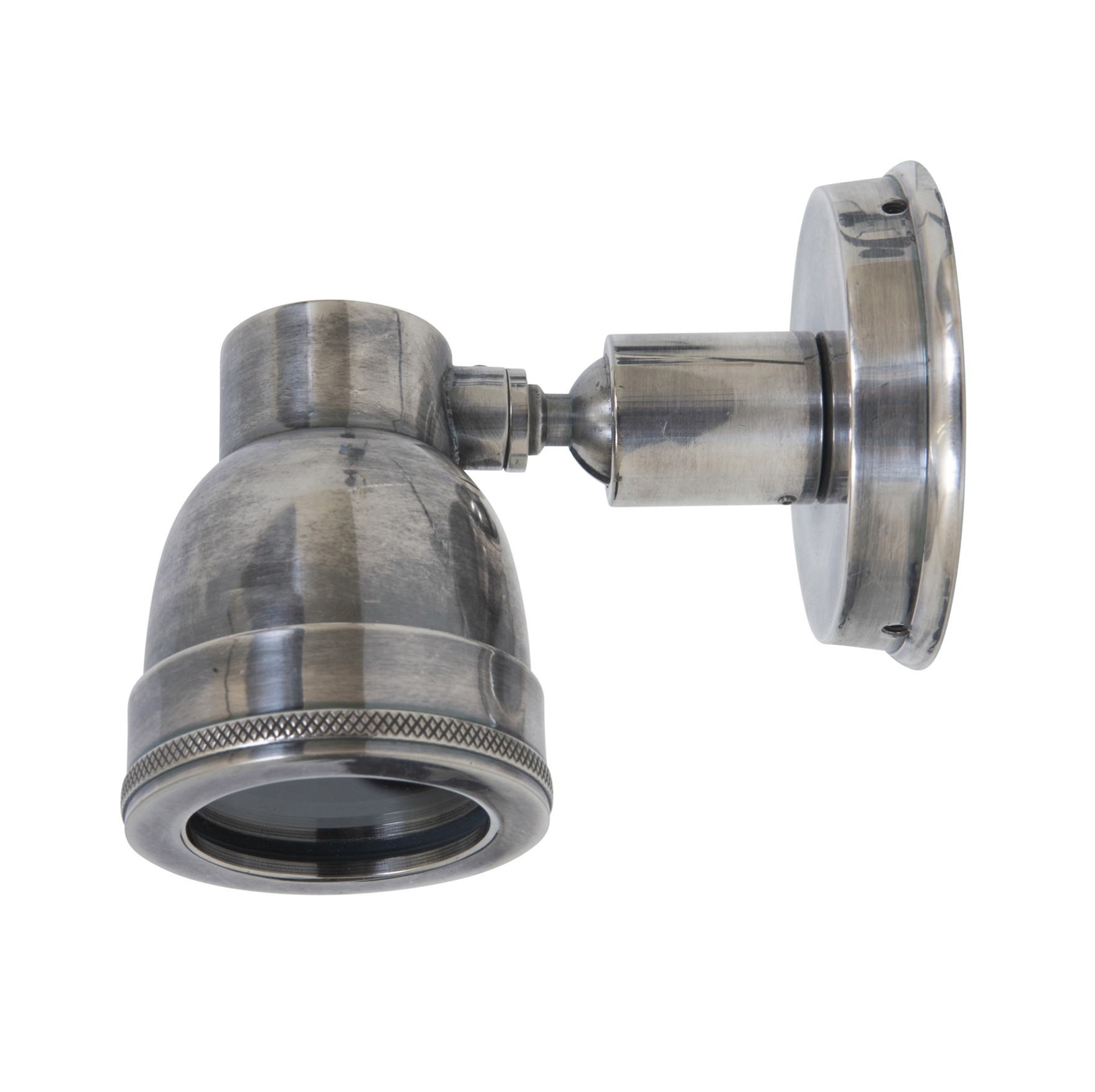 Indigo Swirl outdoor spot zilver
